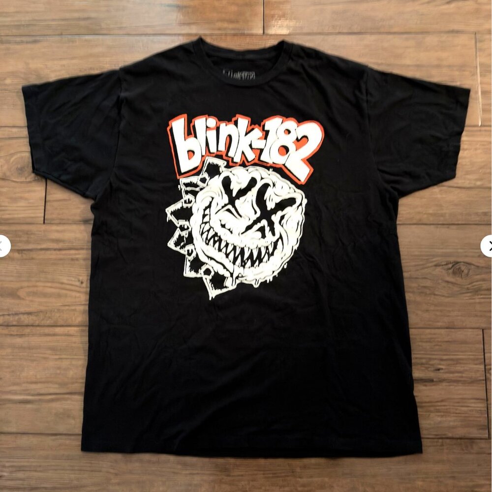 Blink-182 World‎ Tour 2023 2024 Graphic Tee Black XL
